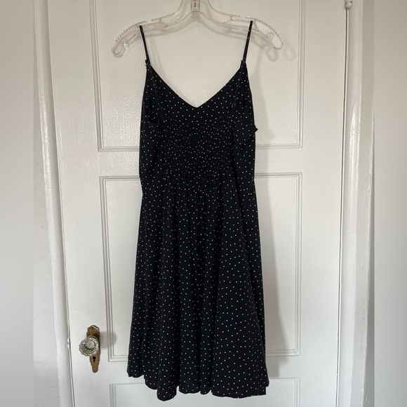 Gap fit and flare cami mini dress polka dot medium - Picture 8 of 9